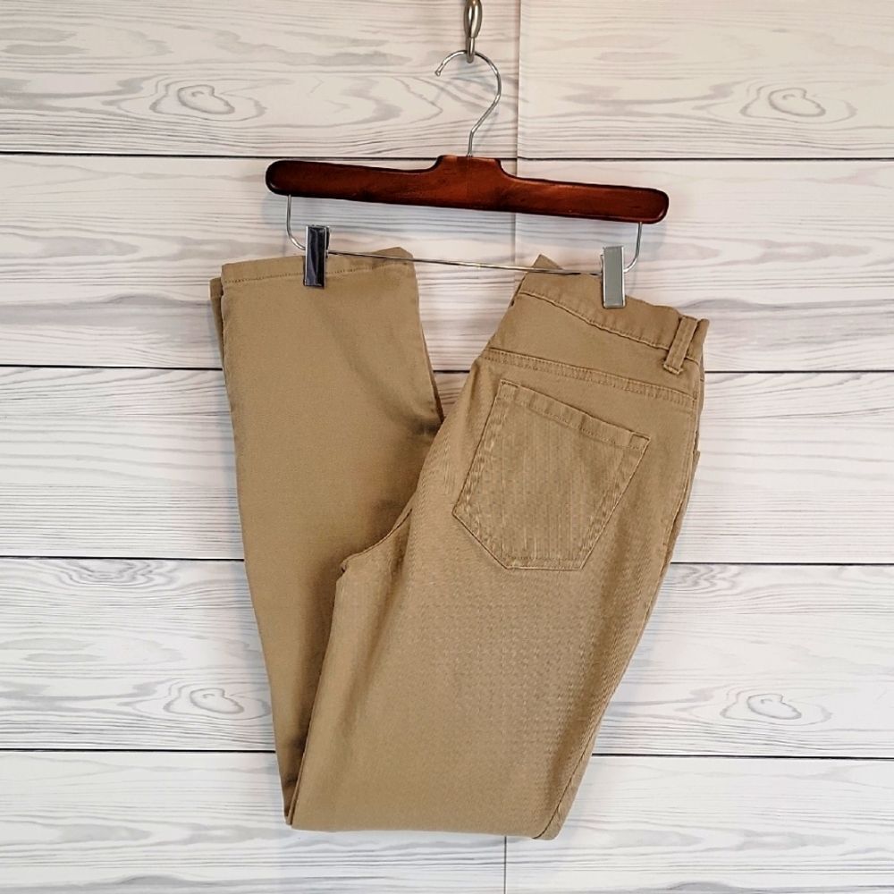 Gloria Vanderbilt Amand Tan Colored Jeans Womens Size 6